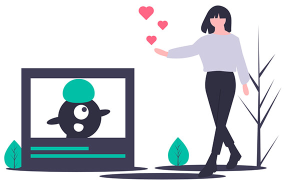 unDraw - 一个扁平化插画图库：unDraw是由Katerina Limpitsouni创建的一个扁平化插画图库，从网站上就可以直接调整所有插图的主要颜色，支持下载SVG和PNG格式，不需要标示出处，可用于商业用途。