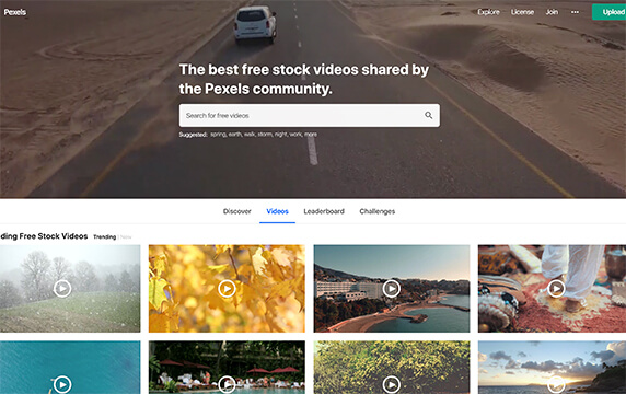 Pexels Videos - 最佳的免费视频：Pexels Videos 提供的视频素材质量非常高。