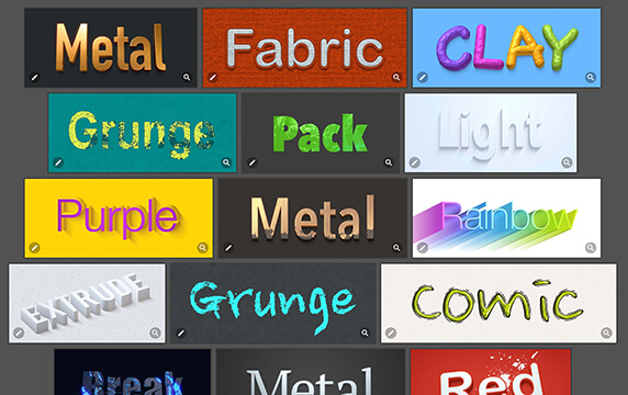 Letters - Mac上的文字特效软件：Letters提供了很多免费的字体特效模板，通过修改软提供的模板，可以快速做出各种炫酷的文字效果。