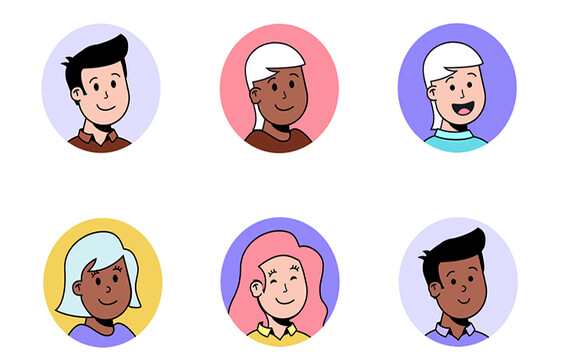 Nice-Avatar - 轻松生成用户头像：一个免费开源的头像生成工具，此网站提供了男女两种风格的头像，可调参数比较多