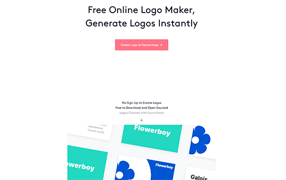 Free Logo Builder - 用AI帮你做LOGO：Launchaco 算得上是开始一家新创公司的好伙伴了，全新「Free Logo Builder」线上工具可以免费帮你设计网站 LOGO。