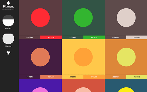 Pigment - 免费调色板：在几秒钟内找到一个美丽的免费调色板。