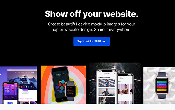 Shotsnapp - 设备样机演示工具：美丽的免费设备样机演示工具，用于您的应用和网站设计。