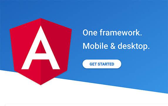 AngularJS - 前端JS框架：AngularJS诞生于2009年，由Misko Hevery 等人创建，后为Google所收购。是一款优秀的前端JS框架，已经被用于Google的多款产品当中。