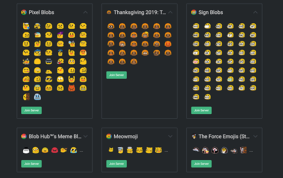 Blob Emoji - 有趣又好玩的Blob表情符号：Blob Emoji是一个有4152个有趣又好玩的Blob表情符号网站，提供了很多好玩有趣的Emoji表情，这些表情有动态和静态的，提供了一键下载所有Emoji表情的入口。