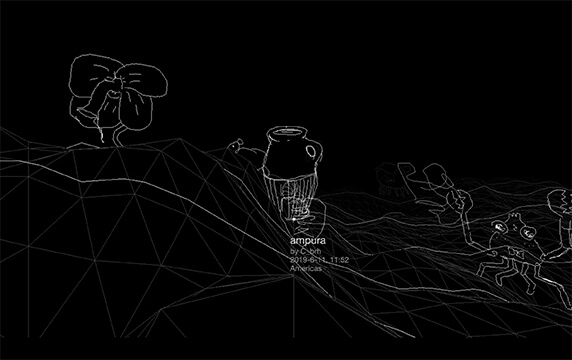 DOODLE-PLACE - 灵魂涂鸦生成器：能给你画的涂鸦自动添加动画效果，并且送它进入一个互动探索的 3D 空间。