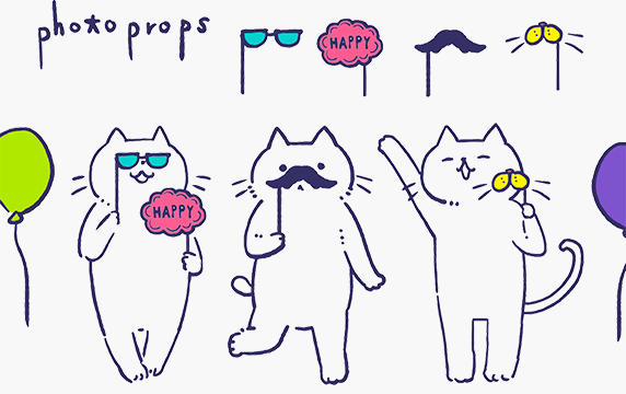 Girlysozai - 日本可爱手绘插画素材：Girlysozai网站上提供了人物、花、生物、食物等分类的手绘插画素材，可免费用于个人和商业项目中。