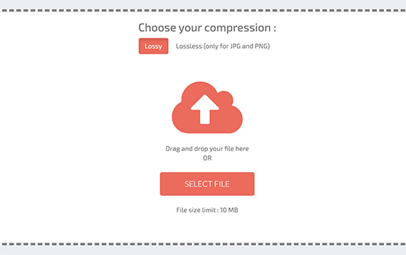 Compressor.io - 在线图片无损压缩工具：Compressor是一款支持JPEG、PNG、GIF、SVG图片格式进行在线压缩到90%的工具，但不会破坏图片的画质，压缩比极高。