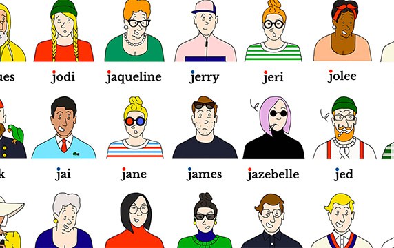 Joe Schmoe - 色彩鲜艳的角色库：Joe Schmoes是由Jon＆Jess为开发人员和设计师设计创建的色彩鲜艳的角色库，可用作实时网站或设计模型的个人资料图片占位符。