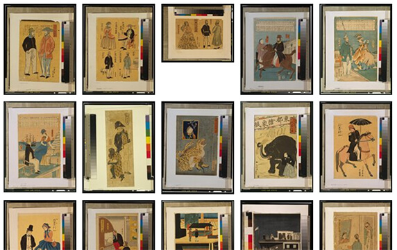 美国国会图书馆 - 日本浮世绘木版画图片：网站提供的检索方法还是比较丰富的，你可以按照艺术作品的年份、地区、创作者、类型等等来进行筛选，可免费下载，商用需获得第三方许可。